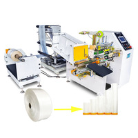 Machine de laminage à grande vitesse pour film de masquage en LDPE avec ruban adhésif pré-collé et ruban adhésif en tissu washi pour la décoration de la carrosserie automobile