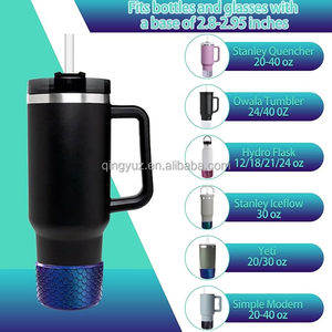 3D 7.5Cm Cá Quy Mô Chống-Trượt Tay Áo Bảo Vệ Bìa Dưới Khởi Động Silicone Tumbler Khởi Động Cho Tumblers 40Oz - Product Image 4