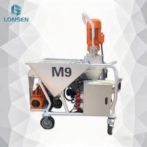 Máquina Automática Pequeña para Rociar Mortero de Yeso, 220V/380V, 5.5KW, 20L/min - Product Image 4