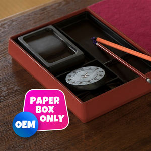 Caja magnética de exhibición de regalo de temporada OEM de diseño de lujo con marca personalizada y laminación brillante - Product Image 1