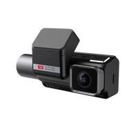 Mini caméra embarquée 4G 3 canaux 4K Ultra ADAS avec WiFi, GPS, capteur G, enregistrement en boucle, caméra avant, intérieure et arrière, avec écran IPS de 3,16 pouces