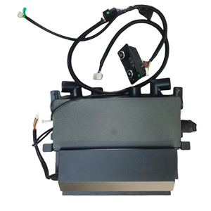 المبرد الكهربائي للتخصيص عالي الجودة 12 فولت/24 فولت مبرد وقوف السيارات للقافلة حالة جديدة R134a المبرد الهواء AC - Product Image 2