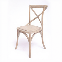 Chaise de banquet royale moderne en bois massif pour événements extérieurs d'hôtel, idéale pour les mariages - Grande Vente