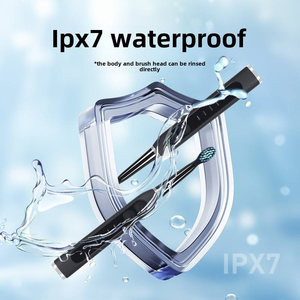 Brosse à dents électrique professionnelle avec poignée ergonomique, contrôle <span class=keywords><strong>de</strong></span> la pression pour une <span class=keywords><strong>technique</strong></span> <span class=keywords><strong>de</strong></span> brossage optimale - Product Image 3