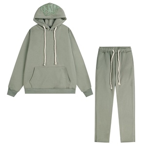 Nuova <span class=keywords><strong>Tuta</strong></span> Sportiva da Uomo in Stile Hip-hop con <span class=keywords><strong>Felpa</strong></span> <span class=keywords><strong>e</strong></span> Pantaloni in Pile Stampati Personalizzati, Casual <span class=keywords><strong>e</strong></span> di Tendenza - Product Image 3