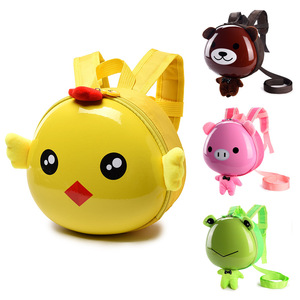 3D Giraffe Design Durable PVC Soft Shell Anti-Lost School <b>Backpack</b> for Girls Cute Eggshell <b>Toddler</b> Preschool Snack Bag - Product Image 6