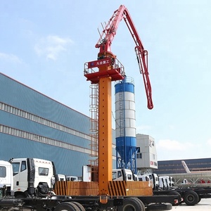 Bomba Distribuidora de Hormigón Hidráulica para Construcción de Alta Calidad Marca JIUHE, 28 Metros de Altura - Product Image 4