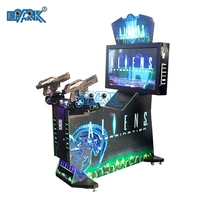 Jeux à pièces 42 Lcd Aliens Extermination Arcade Shooting Game Machine pour enfants et adultes