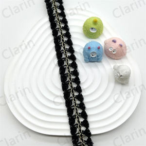 Cinta de Seda de 1.5 cm con Hilo Dorado, Diseño de Horóscopo y Rayas, de una Sola Cara, 100% Poliéster para Ropa y Textiles del Hogar - Product Image 3