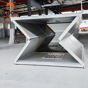 Cbox Construction rapide préfabriquée modulaire pliable Bureau ignifuge Maisons minuscules Entrepôt Garage Conteneur mobile Maison - Product Image 2