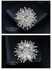 Broche de Girasol de Alta Gama para Mujer, Broche Creativo y Versátil para Suéter, Decoración de Moda, Accesorios de Flor para el Pecho - Product Image 2