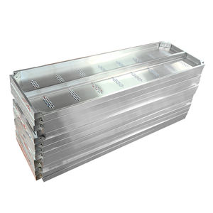 מותאם אישית נירוסטה אחסון מדפים מדף המפעל רגל מרובע חזק ועמיד לתצוגה מטבח מחסן - Product Image 3