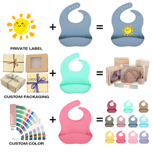 Fabricante de Sets de Alimentación para Bebés con Baberos de Silicona, OEM, ODM, Venta al por Mayor, Plato, Tazón y Cuchara con Succión, Baberos de Silicona Personalizados - Product Image 4