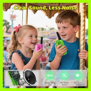<b>Promotional</b> Gift <b>Toys</b> Celular Walk Talkies 2 Pack Set for Kids Boys-Alkaline AAA Battery Long Range Play - Product Image 3