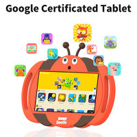 Exportación 7 pulgadas niños aprendizaje Tablet Pc Android Tablet con tarjeta Sim Anti-caída chico educativo Wifi Tablet Pc