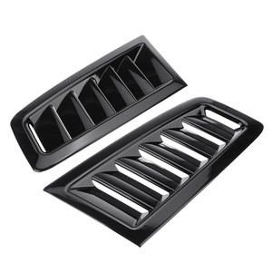 Panel de Ventilación de Aire para Capó, Negro, ABS, Estilo Billet Vertical, Universal, con Tornillos, Accesorio de Modificación para Auto - Product Image 2