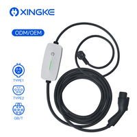Chargeur EV portable à coupure thermique 3,5 kW 16A GB/T Plug and Play, rangement facile, idéal pour les voyages en voiture
