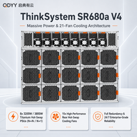 Serveur GPU ThinkSystem SR680a V4 8U, double processeur Intel Xeon 6, HGX B300 NVL8 8-GPU, serveur d'apprentissage IA d'entreprise GenAI
