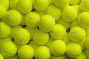 Balle de tennis classique non toxique, hautement élastique, avec logo personnalisé et impression du logo de l'entreprise, pour le jeu et l'exercice des chiens - Product Image 5