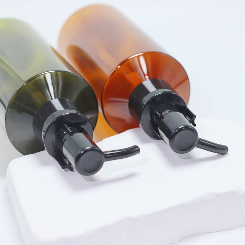 body oil bottles 200 ml pet amber
