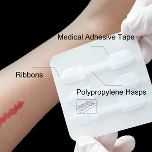 Dispositif de fermeture de plaie adhésif d'urgence Butterfly Band Aid <span class=keywords><strong>Zipstitch</strong></span> Bandage Strip Kit - Product Image 3