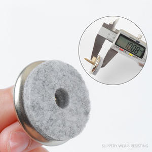 महसूस किए गए आधार पर चिपचिपा पैड रोल के साथ डाला गया था कि पैर मैट टेबल कुर्सी सोफे पैर की सुरक्षा के लिए स्क्रू चेयर ग्लाइड - Product Image 3