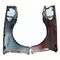 Ailes de roue arrière personnalisées de haute qualité pour les modèles Porsche 971 Ailes de voiture ABS