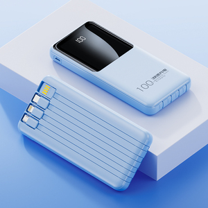 Batterie externe multi-ports à charge rapide Type-C Double USB 15W 12W pour écran LED Bipow - Product Image 5