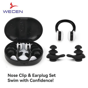 Bouchons <span class=keywords><strong>d</strong></span>'<span class=keywords><strong>oreille</strong></span> et pince-nez étanches de haute qualité <span class=keywords><strong>pour</strong></span> adultes jeunes nouveaux bouchons <span class=keywords><strong>d</strong></span>'<span class=keywords><strong>oreille</strong></span> de couleur multicolore combo de luxe avec étui en PP dort <span class=keywords><strong>pour</strong></span> nager - Product Image 3