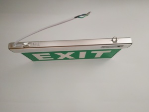 Señal de salida colgante, suministros eléctricos, CE ROHS, acrílico, led, luz de emergencia - Product Image 5