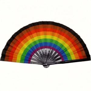 Abanico de Kung Fu de Tela de 33 cm, Impresión Personalizada a una Cara, Abanico Chino Plegable Grande - Product Image 4