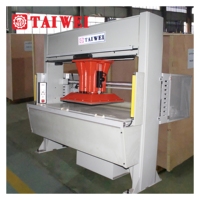 Machine de fabrication de semelles de chaussures TAIWEI de qualité chinoise avec moteur à roulement, tête mobile, presse à découper haute capacité