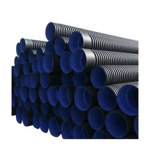 Tubería <span class=keywords><strong>de</strong></span> Drenaje <span class=keywords><strong>de</strong></span> Polietileno, Tubería <span class=keywords><strong>de</strong></span> Alcantarillado, Tamaño Grande <span class=keywords><strong>8</strong></span> 10 36 Pulgadas, Tubería <span class=keywords><strong>de</strong></span> HDPE Corrugada <span class=keywords><strong>de</strong></span> Doble Pared para Agua - Product Image 1