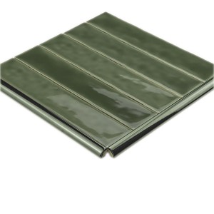 Piastrella Corner Creta 25 Moss 1 X 25 Cm Finitura Lucida Irregolare - Product Image 5