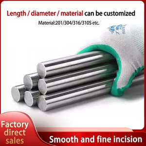 Barra Nuevo producto Serie <span class=keywords><strong>8mm</strong></span> 3mm 6mm 190mm Varillas de <span class=keywords><strong>acero</strong></span> <span class=keywords><strong>inoxidable</strong></span> 410 201 304 310S 316 321 ASTM A276 300 Serie de soldadura BA - Product Image 5