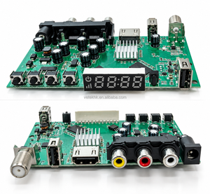 Placa Base para Receptor de Satélite Digital, Chipset GX6605W, Compatible con 1080P, Decodificador DTH HD DVB S2 con Panel de Visualización - Product Image 2