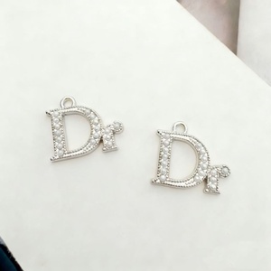 Hot Sell Ready to Ship Designer <b>Charms</b> Pendants Alloy 14K Gold Plated Women's Trendy Decorative Pendants with Pearls - Product Image 2