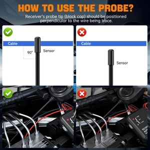 Vdiagtool V210 ô tô ngắn cáp Tracker & mở dây Finder phổ 6-42V DC xe ngắn mạch dây <span class=keywords><strong>Tester</strong></span> - Product Image 4