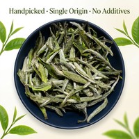 Thé blanc Minweng Pivoine, feuilles entières Bai Mudan, naturel pur sans additif, certifié USDA et UE, cueilli à la main, thé blanc chinois en gros