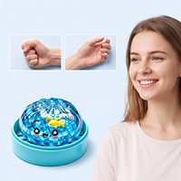 Серия Hot Ocean: Мягкая, медленно восстанавливающая форму, сенсорная антистресс-игрушка-мячик в виде реалистичного кальмара/акулы, блестящий, необычный, с эффектом сюрприза