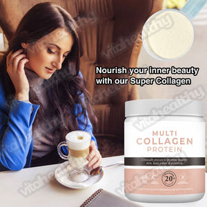 Suplemen Bubuk Protein Kolagen Terhidrolisis Label Pribadi OEM/ODM untuk Mendukung Kesehatan Kulit, Rambut, dan Kuku dalam Jumlah Besar - Product Image 3