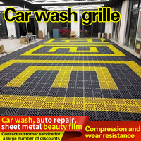 Carrelage de sol de garage à emboîtement Poste de travail Tapis de sol de garage en plastique
