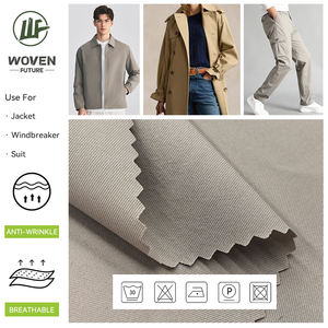 Shaoxing tissé futur haute qualité perméable à l'air imperméable résistant aux rides 100 <span class=keywords><strong>tissu</strong></span> polyester <span class=keywords><strong>tissu</strong></span> polyester pour veste - Product Image 3