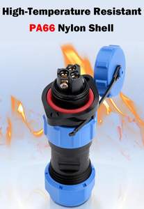 Industrial Aviation 2 Paar IP68 SP21 Schnell kabelst ecker 2/Pin Stecker Buchse Schraube Crimp Wasserdichtes Kupfer - Product Image 3