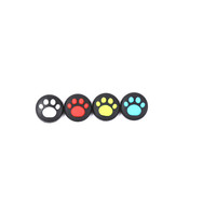 Coques de protection pour manettes PS4/PS5 en silicone souple, motif patte de chat mignonne, antidérapantes, accessoires pour manettes de jeu