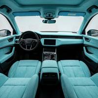 Película Autoadhesiva de Vinilo de Microfibra con Textura de Gamuza Sintética FYL para Interiores de Automóviles, Rollo de Decoración Automotriz de Lujo