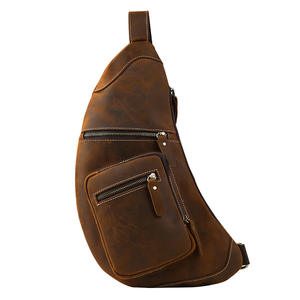 <span class=keywords><strong>Sac</strong></span> de poitrine multifonctionnel en forme de <span class=keywords><strong>banane</strong></span> pour hommes de grande capacité <span class=keywords><strong>Sac</strong></span> à bandoulière rétro et à la mode - Product Image 5