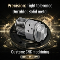 Service de fraisage CNC de précision sur mesure, pièces en aluminium 6061 T6 avec traitement de surface anodisé pour hélice