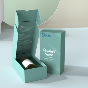Caja de embalaje de vitamina Impresión digital personalizada doble cara impresión suplementos de vitamina botella caja de envío con alta calidad - Product Image 6