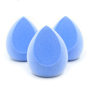 Best Seller Microfibra Belleza Maquillaje Esponja Batidora Con <span class=keywords><strong>Terciopelo</strong></span> Flocado Polvo Puff - Product Image 3